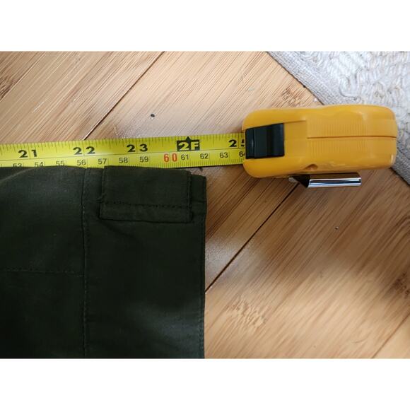 Vintage St Johns Bay Mens Large Parka Jacket Green Quilt Removable Hood Full Zip - Picture 11 of 15